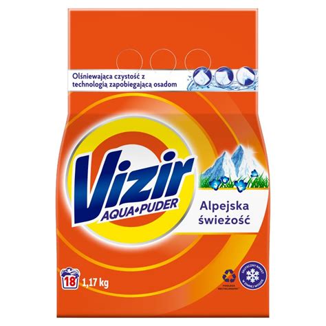 Vizir Alpine Fresh Proszek do prania Aqua Powder 18 prań Torimpex Toruń