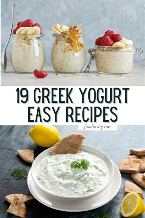 19 Greek Yogurt Recipes - Healthy Breakfast And Dinner Ideas - Foodiosity