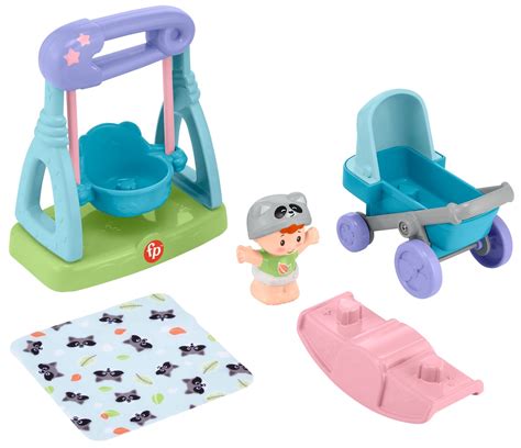 Fisher Price Little People Swing And Stroll Babies Pretend Playset