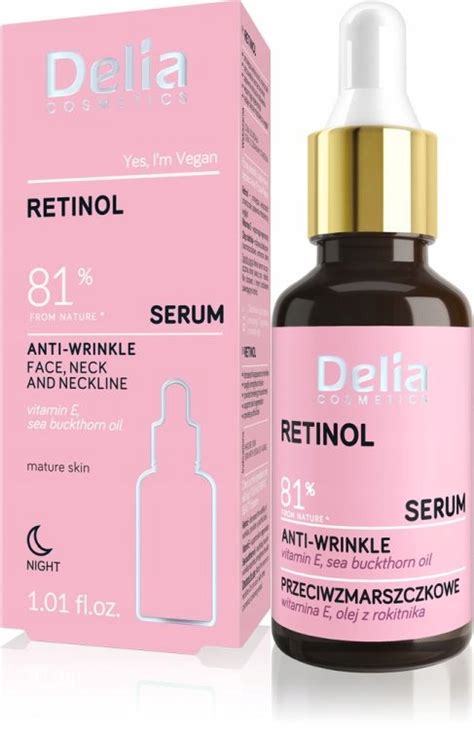 Delia Retinol Serum Do Twarzy Szyi I Dekoltu Ml Allegro Pl