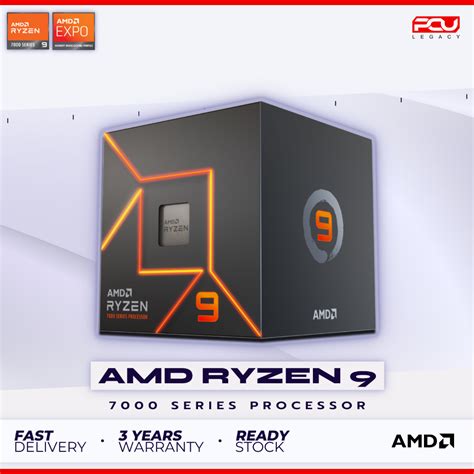 Pcu Legacy Amd Ryzen 9 7900 7900x 7950x 7900x3d 7950x3d Am5