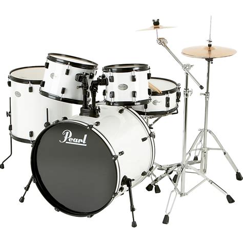 Pearl Soundcheck 5-Piece Drum Set with Zildjian Cymbals | Music123