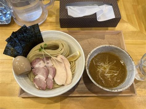 『特製鶏魚介つけめん大盛』menya Nakagawaのレビュー ラーメンデータベース