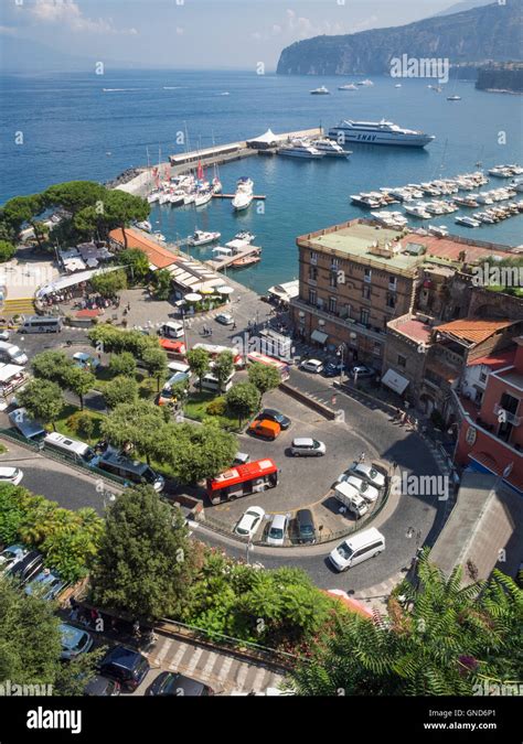 Marina Piccola In Sorrento Italy Stock Photo Alamy