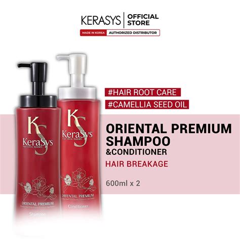 Kerasys Oriental Premium Shampoo & Conditioner 600mL | Shopee Malaysia