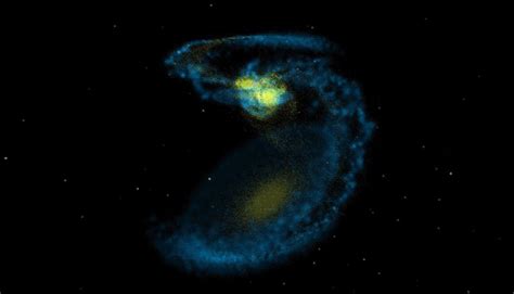 Milky Way And Adromeda Galaxies Collision  Find And Share On Giphy