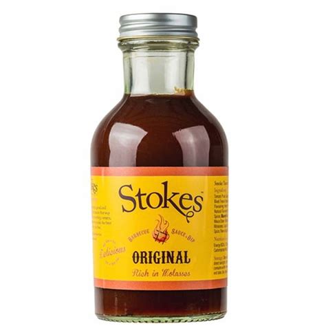 Stokes Sauces Original Bbq Sauce 250 Ml