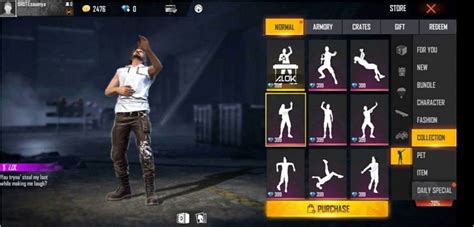 Free Fire List Of Best Emotes That You Can Try In The Game