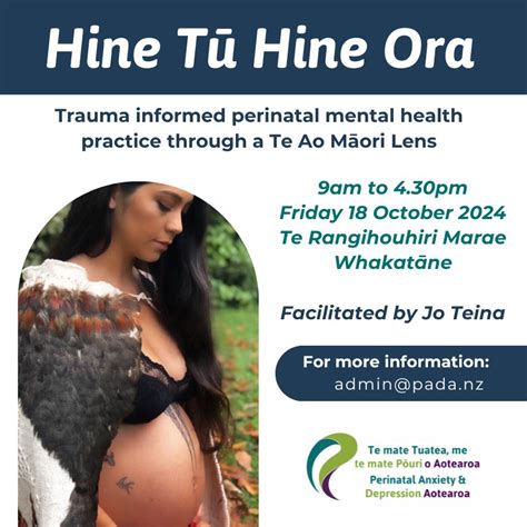 Hine T Hine Ora Th October Whakat Ne Pada Perinatal