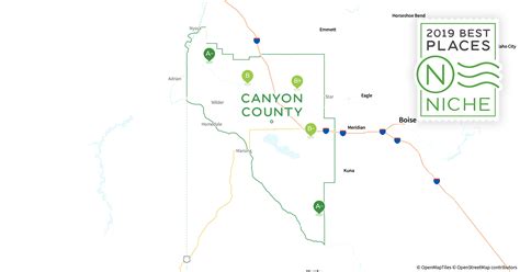 Canyon County Highway District Map