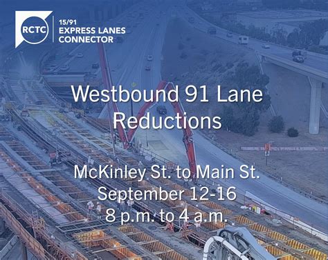 15 91 Express Lanes Connector On Twitter Westbound 91 Lane