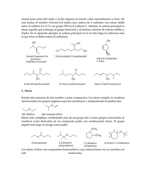 Nomenclatura Iupac Alcoholes Pdf