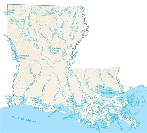 Mississippi River In Louisiana Map Amanda Marigold