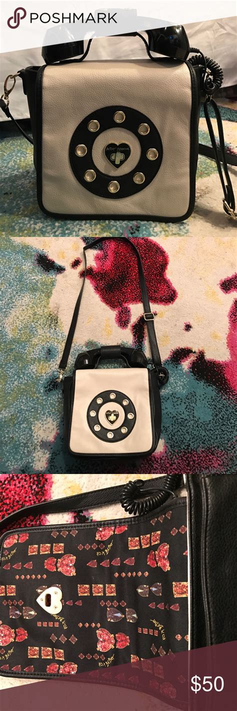 Betsey Johnson Telephone Purse Awesome Betsey Johnson Betsey