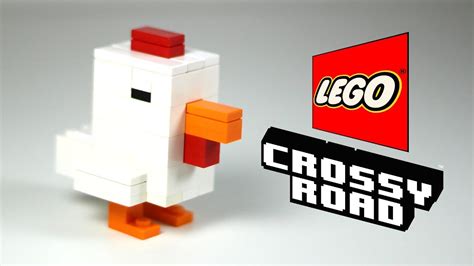 How To Make A Lego Crossy Road Chicken Character Tutorial Youtube