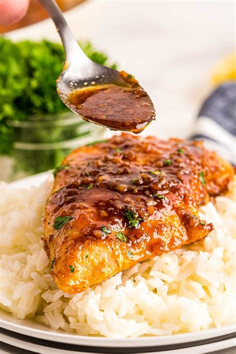 Honey Garlic Chicken 30 Minute Recipe The Chunky Chef