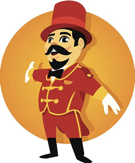 Circus Ringmaster Illustrations Illustrations Royalty Free Vector