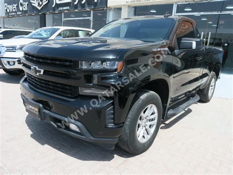 Chevrolet Silverado RST Black 2020 For Sale in Qatar