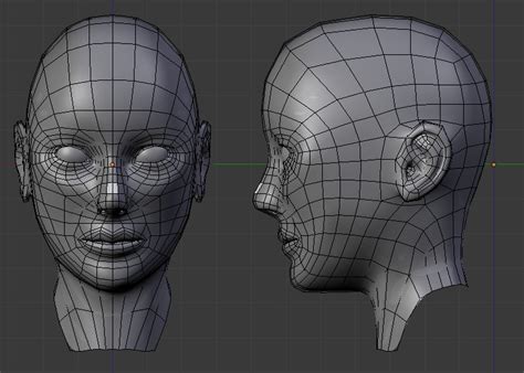 Female Head Critique Focused Critiques Blender Artists Community