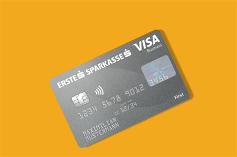 S Visa Card Business First Erste Sparkasse