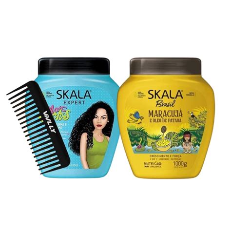 Amazon SKALA Hair Type 3ABC Mais Cachos Passion Fruit Combo