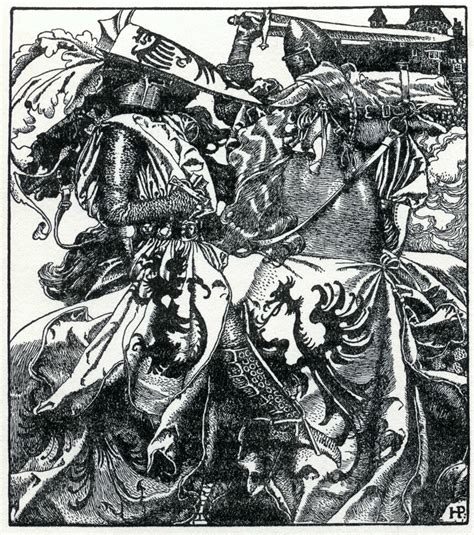 Howard Pyle Robin Hood Illustrations