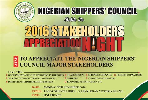 Nigerian Shippers Council Mms Plus Ng Maritime Aviation Business