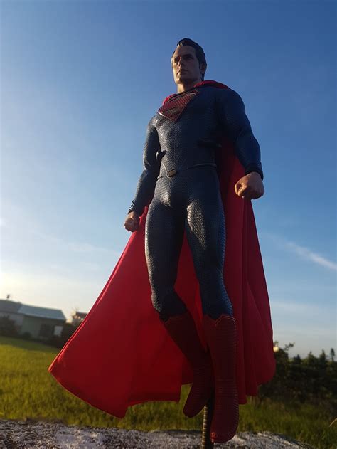 開箱 迎向光明 Hot Toys MMS 超人 鋼鐵英雄