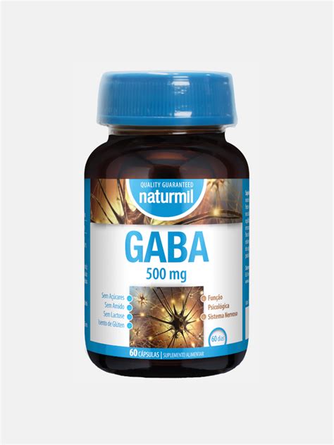 Gaba 500 mg 60 cápsulas Naturmil