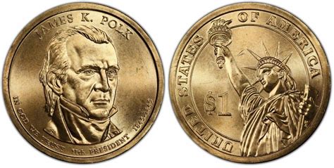 James K. Polk Dollar Coin Value: How Much Is It Worth Today?