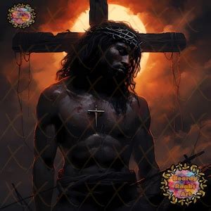 Praying Black Jesus Prints Brown Jesus Wall Art Print Christian