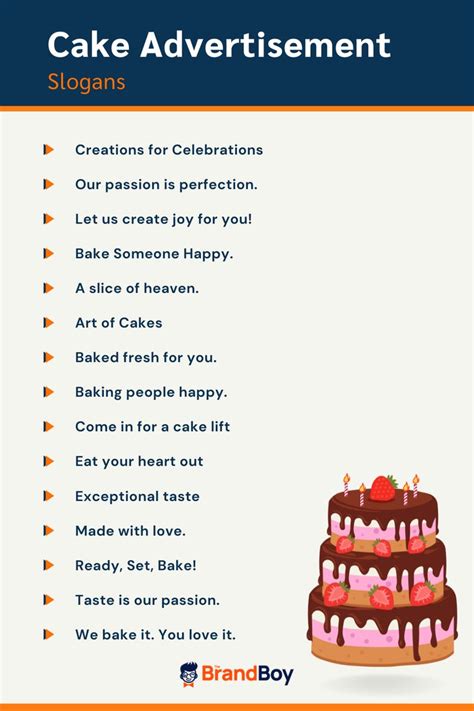 451 Unique Cake Slogans And Taglines In 2023 No Bake Cake Taste