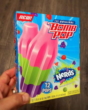 You Can Get Nerds Flavored Bomb Pops And I Have To Have Them