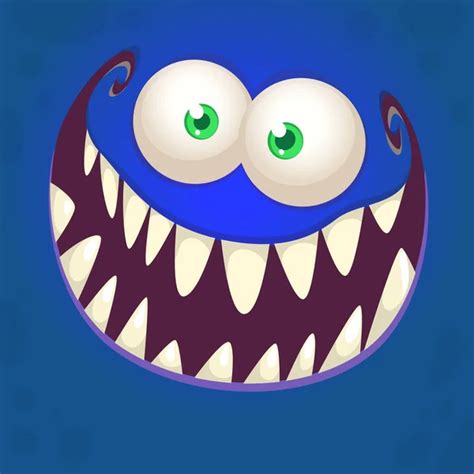 18920018 Monster Smile Vector Images Depositphotos