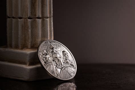 Cook Islands - 2023 - 250 Dollars - Sparta Warrior 1oz PLATINUM