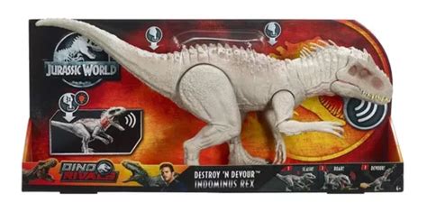 Tiranossauro Rex Branco Som Cm Gigante Jurassic World