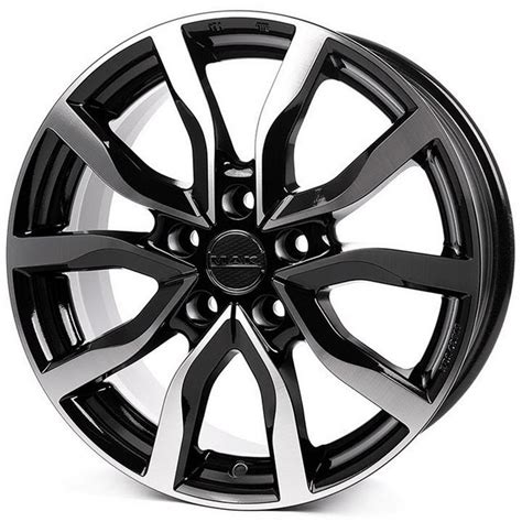 Литые диски Mak Highlands R18 W9 PCD5x120 ET48 DIA72.6 (black mirror ...