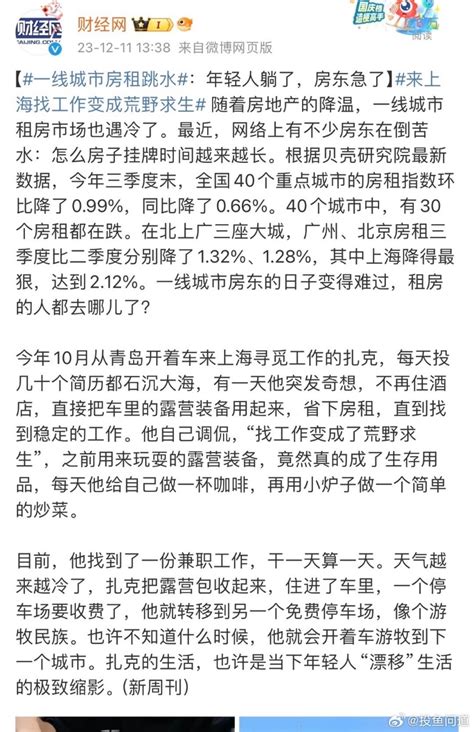 不是有人说不买房，房租会涨吗？怎么还跌了呀 房产楼市 重庆购物狂