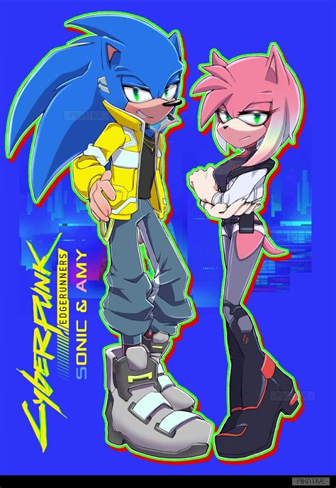 Sonic The Hedgehog Amy Rose Lucy And David Martinez Sonic And 2