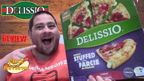 New Delissio Cheese Stuffed Crust 3 Meats Pizza Food Review May