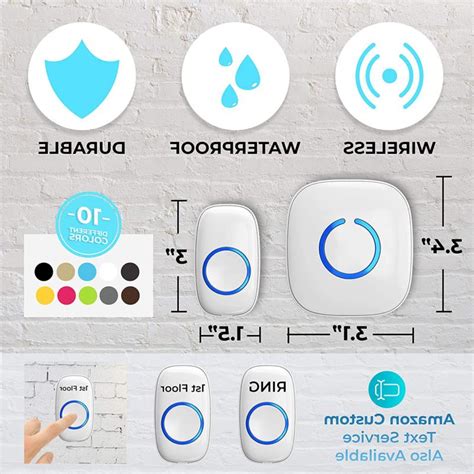 Wireless Doorbell by SadoTech – Waterproof Door Bells