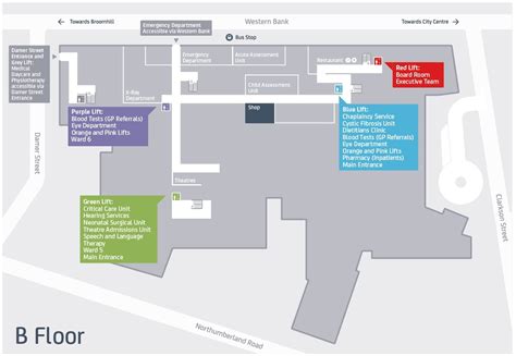 Manchester Children's Hospital Map