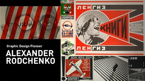 Graphic Design Pioneer—alexander Rodchenko Russian Constructivist Youtube