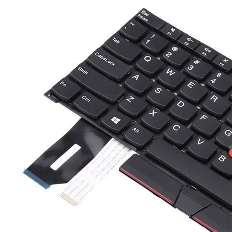 US Version Keyboard with Pointing For Lenovo Thinkpad T490S (Black ...