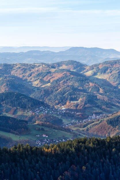 Seebach Nas Montanhas Da Floresta Negra Paisagem Paisagem Natureza