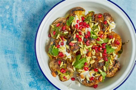 Barbecued Aloo Chaat Recipe Great British Chefs