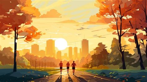 Premium Photo Vector Art Of Close Up Legs Of Two Runners Running In