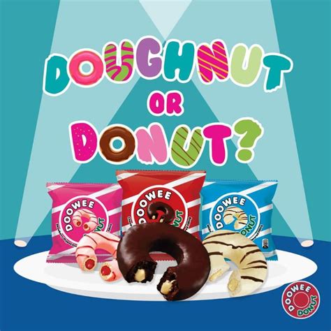 Doowee Donut Assorted Flavor 420g X 10pcs Pack Choco Strawberry White Choco Donut Combo