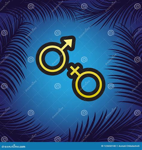 Sex Symbol Sign Vector Stock Vector Illustration Of Background 123650148