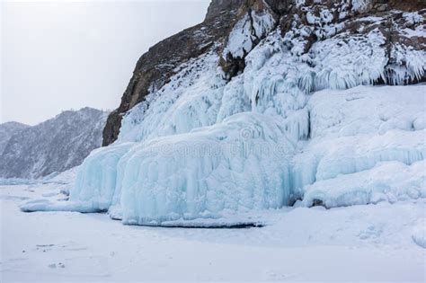 View of Lake Baikal in Winter Stock Photo - Image of winter, olkhon: 131613146